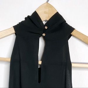 Naked Zebra Halter Top medium